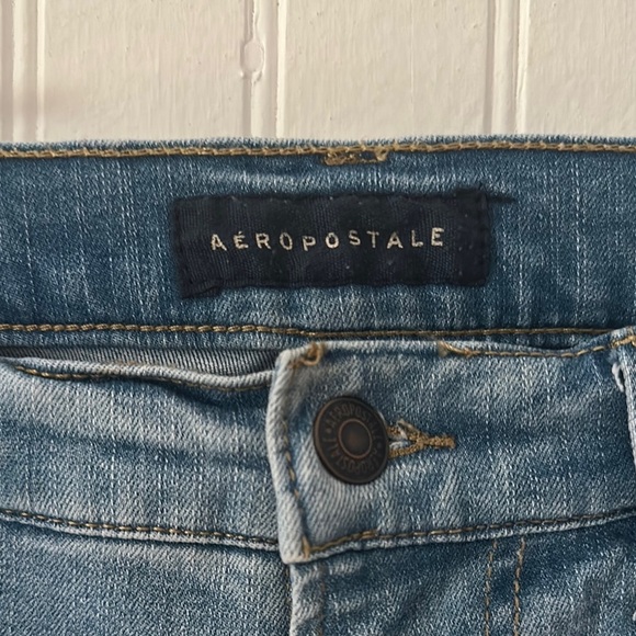 Aeropostale Flex Effects Super Skinny Blue Jeans sz 32x30 - Picture 6 of 13